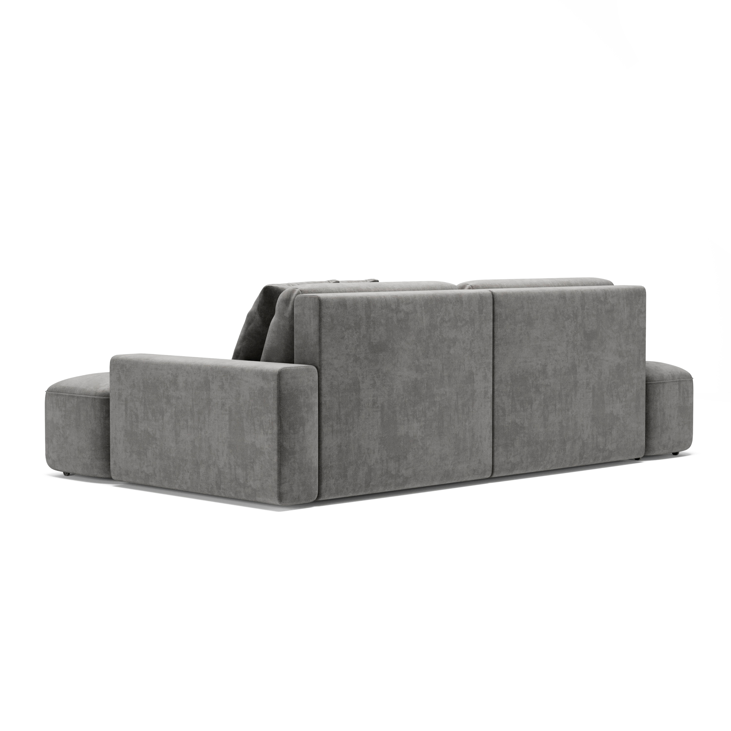 Комо двухмодульный угловой удлиненный sharli 13 Silver