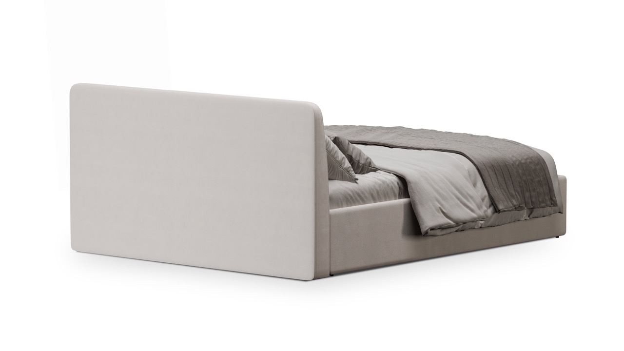 Кровать Симпл 160х200 велюр velutto soft 190