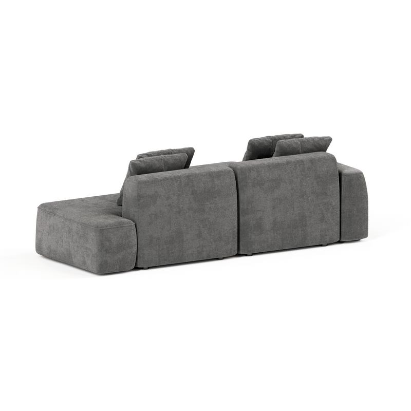 Диван Норд двухмодульный угловой удлинённый Barsa 801