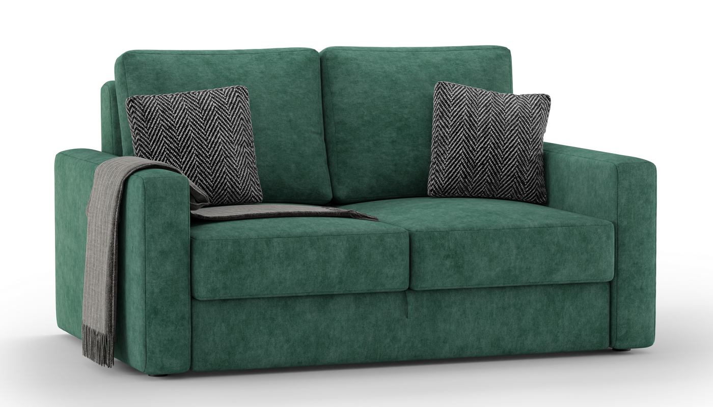 Мини диван Бруно Velvet Lux 075